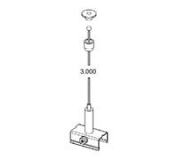 brumberg brumberg Suspension par câble 3 m avec tendeur rapide 87136000 Quantité:1