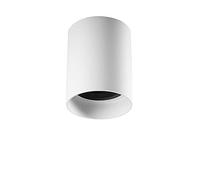 Brumberg Unité de montage plafond pour modules LED, rond, encastré, IP20, max. 8 W, blanc structuré/noir structuré