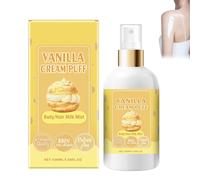 Brume Corporelle Duo Vanille Et Crème 2025, Brume De Lait Corporel Sucré, Spray Corporel Fraise, Lait Corporel Blush Guimauve, Huile Corporelle Shortcake Aux Fraises (A, Vanille 1 Pièce)