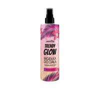 Brume corporelle scintillante Trendy Glow de VENITA teinte or rose 200 ml spray paillete