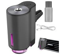 Brume D’huiles Essentielles - Clip D’aromathérapie, Diffuseur De Ventilation | Accessoire Portable Avec Recharge D’arômes, Ambiance Parfumée À Effet, Élément Décoratif Pour Détente En Voiture