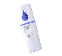 Brume d'hydratation portable pour le visage et la peau, humidificateur portable avec brume hydratante fine, appareil de beauté à un bouton pour la maison, le bureau, les voyages, rose (taille unique