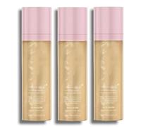 Brume Fixatrice Transparente Écran Solaire SPF 50, Brume Fixatrice de Maquillage Visage, Huile Éclat Pailletée à Large Spectre pour le Corps, Non Gras et à Pénétration Rapide