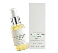 Brume Hydratante Visage, Éclaircissant 100 ml, Brume Faciale Hydratante, Pour Routine Coucher Changement Saison Climat Sec Après-Maigrage Maison Voyage Matin