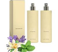 Brume parfumée 2 en 1 pour cheveux et corps, Spray corporel « Vanilla On the Beach », Parfum longue tenue esprit vacances, Formule légère et non collante