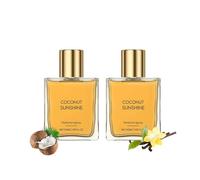 Brume Parfumée Corps & Cheveux Vanille Noix de Coco, Spray Corporel Longue Tenue Parfum Chaud, Brume Sèche Femme pour Journée, Voyage et Usage Quotidien (2pc)