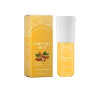 Brume parfumée longue tenue, brume corporelle nomade（Caramel à l'amande） | Brume parfumée pour le corps en diffusion fine ; rafraîchissante et non grasse ; adaptée à un usage quotidien ; 100 ml