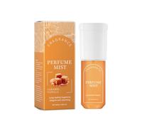 Brume parfumée longue tenue, brume corporelle nomade（Caramel vanillé） | Brume parfumée pour le corps en diffusion fine ; rafraîchissante et non grasse ; adaptée à un usage quotidien ; 100 ml