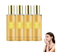 Brume parfumée vanille noix de coco, spray corporel parfum tropical longue durée avec extraits de noix de coco, de vanille et de bois de santal, Spray exquis pour femmes et hommes, quotidien (4PCS)