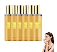 Brume parfumée vanille noix de coco, spray corporel parfum tropical longue durée avec extraits de noix de coco, de vanille et de bois de santal, Spray exquis pour femmes et hommes, quotidien (6PCS)