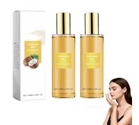 Brume parfumée vanille noix de coco, spray corporel parfum tropical longue durée avec extraits de noix de coco, de vanille et de bois de santal, Spray exquis pour femmes et hommes, quotidien (2PCS)