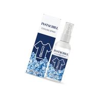 Brume rafraîchissante portable de 50 ml avec flacon à pompe et bouchon transparent, brume corporelle rafraîchissante de voyage compacte pour les voyages par temps chaud après une activité sportive à