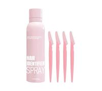 Brume Rafraîchissante pour Identifier les Poils du Visage | 114g Brume Douce,Spray Détail Corps Poils Indésirables - Femme Doux Types Peau Soin Beauté