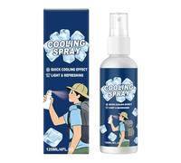 Brume Rafraîchissante,Soins cutanés nomades longue durée - 120 ml Bouffées de chaleur brume rafraîchissante,Pour adultes athlètes salle de sport voyage randonnée trekking camping yoga course à pied