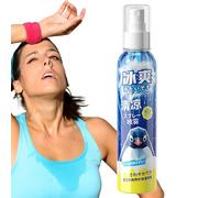 Brume Rafraîchissante | Spray Corporel Hydratant & Rafraîchissant,Crème Hydratante à Absorption Rapide avec Rotative 360 Degrés pour Usage en Intérieur en Voyage au Soleil pour