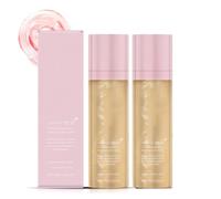 Brume solaire fixatrice transparente SPF 50,huile corporelle scintillante à large spectre,ixatrice de maquillage hydratante et protectrice,et à absorption rapide pour le visage et le corps (2)