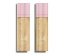 Brume solaire fixatrice transparente SPF 50, huile corporelle scintillante à large spectre, protection solaire, non grasse et à absorption rapide pour le visage et le corps, 75 ml