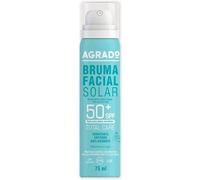 Brume Solaire Visage SPF 50+ Protecteur solaire hydratant avec facteur de protection solaire 50+ SPF UVA UVB Spray 75 ml - Agrado