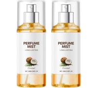 Brume Vanille-Coco pour femme, formule légère et non collante, senteur Vanille et Lait de Coco, brume corporelle longue tenue