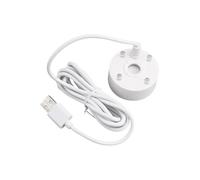 Brumisateur à ultrasons, machine à brumisation, pompe de fontaine à eau, sortie de brouillard 300 ml/h, lumières LED colorées, alimentation USB 5 V, câble de 1,4 m, pour étang, aquarium, vase
