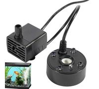 Brumisateur brumisateur | Brumisateur à ultrasons | Brumisateur d'étang | Brumisateur à ultrasons avec lumières LED | Brumisateur de brouillard de bassin pour fontaine à eau bassin aquarium