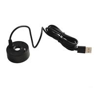 Brumisateur d'aménagement paysager pour réservoir d'eau, humidificateur d'air USB 5 V avec fil de 1,4 m pour décoration de bureau et maison, économie d'énergie, noir