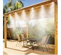 Brumisateur extérieur 7,5 m avec buses laiton haute qualité