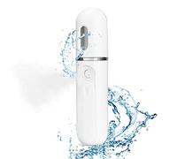 Brumisateur facial, mini vaporisateur pour le visage, vaporisateur hydratant portable, humidificateur de soins de la peau rechargeable par USB (complément d'eau de 30 ml)