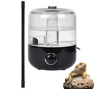 Brumisateur Humidificateur Lézard 3L avec Double Buse de Tuyau, Réservoir de Grenouille Visible Miste-r pour Terrariums de Reptiles et D'amphibiens(Single Tube)