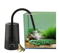 Brumisateur pour Iguane Vert 2,5 L, Humidificateur pour Dragon Barbu avec Réservoir d'eau Intégré, Un Incontournable pour Les Reptiles en Été(Single Tube)