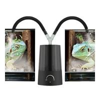 Brumisateur pour Iguane Vert 2,5 L, Humidificateur pour Dragon Barbu avec Réservoir d'eau Intégré, Un Incontournable pour Les Reptiles en Été(Double Tube)