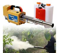 Brumisateur Thermique à Jet pulsé - 15 L Portable Thermique Machine pour Désinfection Brumisation, Atomiseur d'aérosol intérieur/extérieur, Pulvérisateur agricole électrique(350)