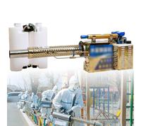 Brumisateur thermique de 15 L pour désinfection - Pulvérisateur et nébuliseur ULV pour une utilisation dans les terres agricoles et le jardin, puissante machine de brumisation à impulsion pour lutter