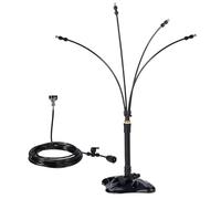 Brumisateurs Debout pour terrasse extérieure, système de brumisation Portable à Hauteur réglable avec Ligne d'eau de 26 Pieds, brumisateurs d'eau Flexibles pour Refroidir Le Barbecue la pisci