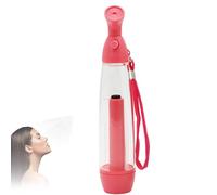 Brumisateurs Eau Rechargeable, Brumisateur Eau Visage, Brumisateur Corps, Ensemble de Vaporisateurs Eaus Manuels, Vaporiser Portable En matière plastique, Idéal Rafraîchir Visage et Corps (C#Rose)