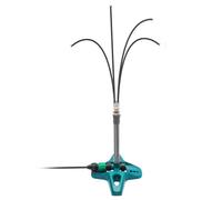 Brumisateurs sur Pied de 19 à 27 Pouces de Hauteur pour terrasse extérieure brumisateur Portable à Angle pulvérisation réglable avec Ligne brumisation 26 Pieds arroseurs pour Cour et Plage br