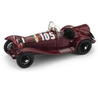 BRUMM 1/43 ALFA ROMEO 2300 MILLE MILES 1932 NUVOLAIRES MODÈLE STATIQUE DIECAST