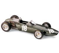 BRUMM 1/43 F1 BRM P57 GINTHER 1962 18 ACCIDENT NETHERLANDS GP MODÈLE STATIQUE
