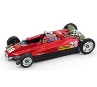 BRUMM 1/43 F1 FERRARI 126 C2 PIRONI 1982 28 IMOLA GP MODÈLE STATIQUE DIECAST