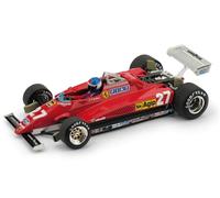 BRUMM 1/43 F1 FERRARI 126 C2 TAMMAY 1982 27 MONZA GP MODÈLE STATIQUE DIECAST