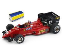 Brumm Voiture miniature Ferrari 126 C4 Alboreto 1984 N°27 Vainqueur GP de Belgique 1:43