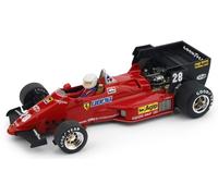 Brumm Voiture miniature 1:43 Ferrari 126C4 GP Belgique 1984 n°28 Figurines Arnoux Modèle statique