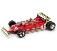 FIGURINES BRUMM 1/43 FERRARI F1 312T4 CHECKTER MONACO 1979 MODÈLE STATIQUE