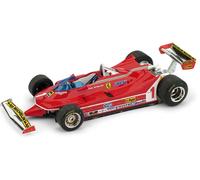 BRUMM 1/43 F1 FERRARI 312 T5 SCHECKTER 1980 ARGENTINE MODÈLE STATIQUE DIECAST