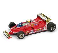 BRUMM 1/43 F1 FERRARI 312 T5 SCHECKTER 1980 FIGURINES MODELINE STATIQUE MODEL