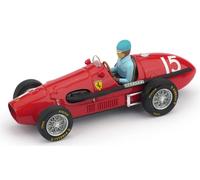 Brumm Miniature 1/43 Ferrari 500 F2 Alberto Ascari 1952 Vainqueur GP Grande-Bretagne N°15 R035CH
