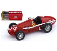 BRUMM 1/43 FERRARI 500 F2 34 CHAMPION DU MONDE 1952 ASCARI MODÈLE STATIQUE