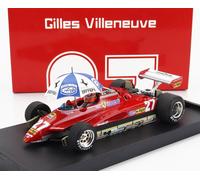 Brumm 1/43 - R593chu - Ferrari 126 C2 Umbrella - Bresil Gp 1982 (G. Villeneuve)-Brumm