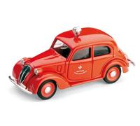 BRUMM 1/43 FIAT 1100 508C POMPIERS MODÈLE STATIQUE DIECAST
