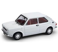Brumm Modèle réduit 1:43 Fiat 127 1ère série 1971 Intérieur rouge Blanc R500-02